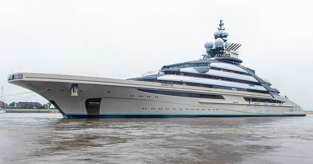 142m superyacht NORD on water