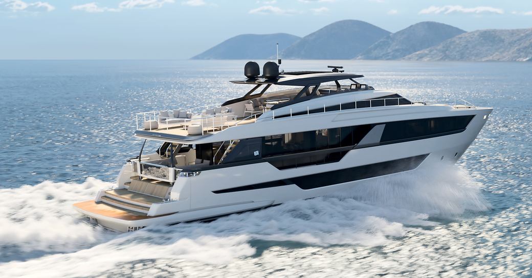 Three hulls of the Ferretti 1000 Yacht have already been sold