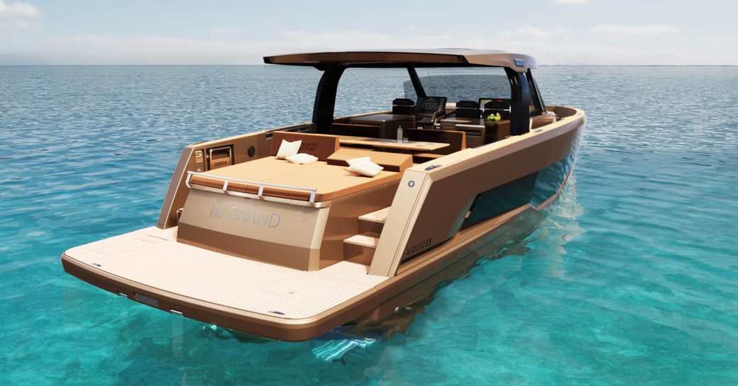 Fjord 53 XL beach club and sunpad