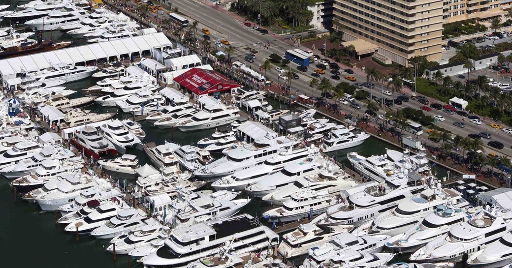 superyacht Miami at Discover Boating Miami International Boat Show