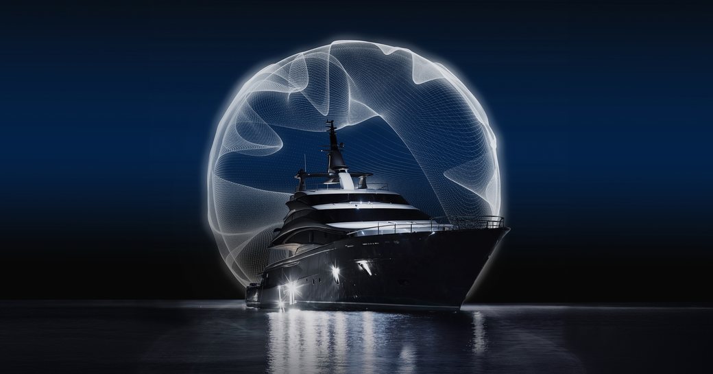 image representing the role of artificial intelligence (AI) in modern yacht design