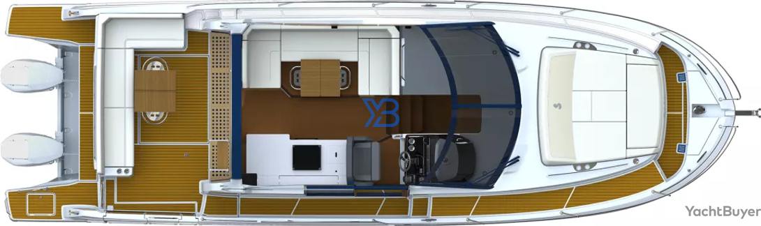 Main Deck Beneteau Yachts Antares 12 