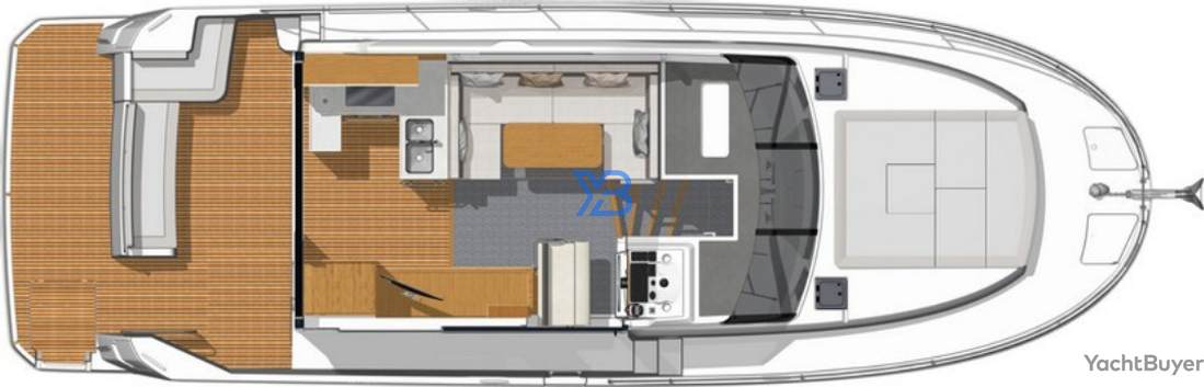 Main Deck Beneteau Swift Trawler 41 Sedan