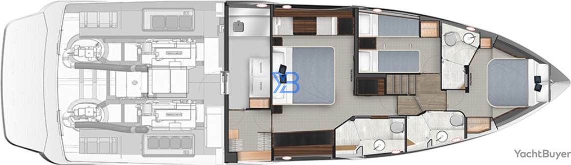 Lower Deck Riviera 58 Sports Motor Yacht