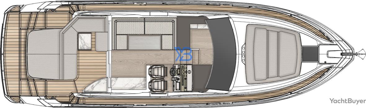 Main Deck Fairline Targa 45 GT