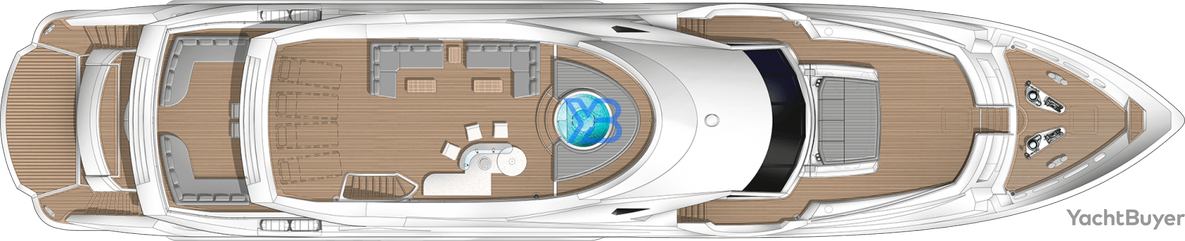 Sun Deck Sunseeker 131 Yacht