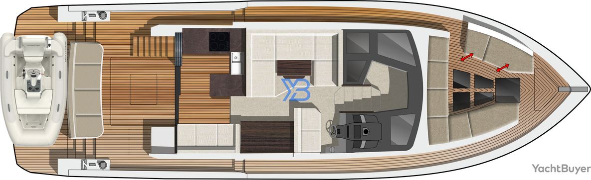 Main Deck Galeon 470 Skydeck