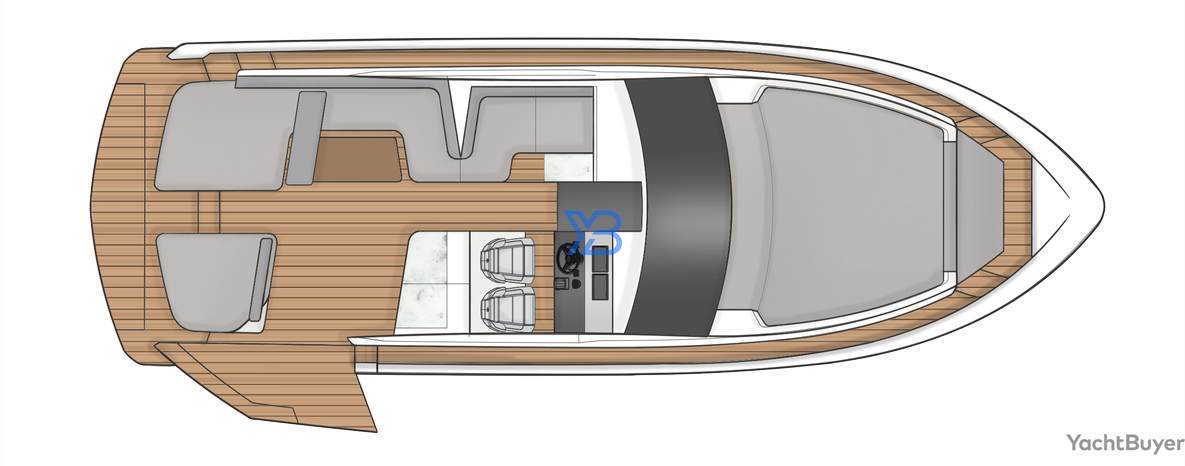 Main Deck Fairline Targa 40