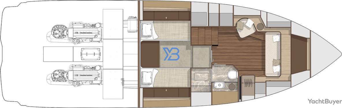 Lower Deck Cranchi A46 Luxury Tender
