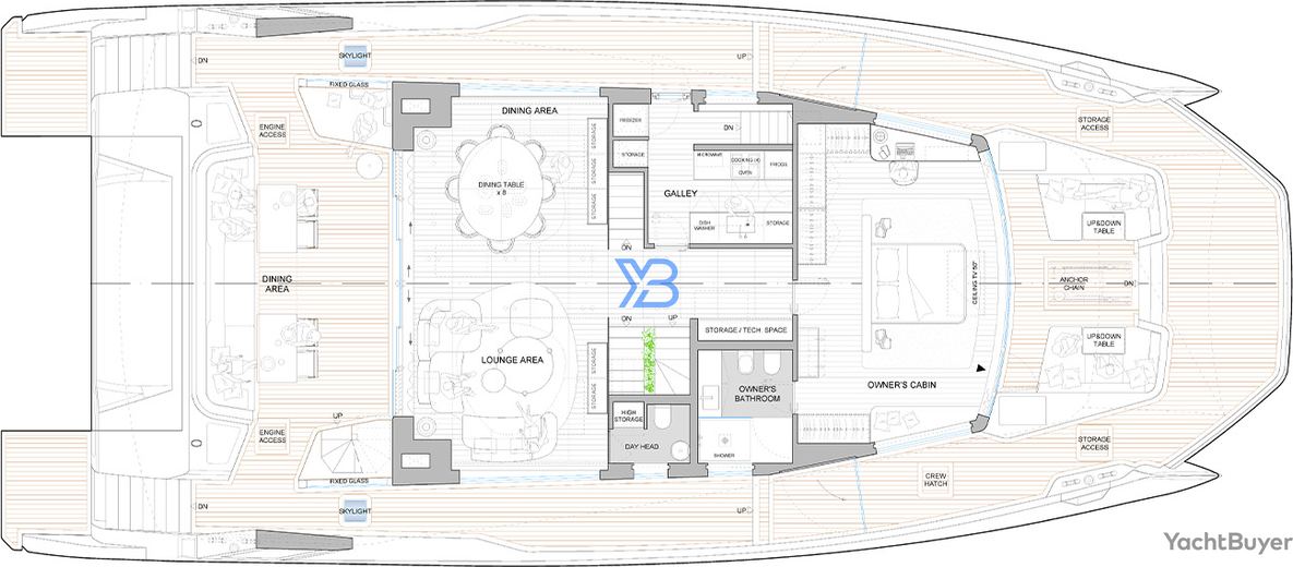 Main Deck Wider WiderCat 92