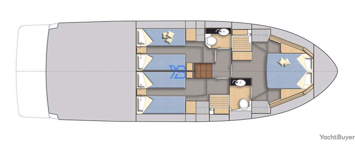 Lower Deck Bavaria Virtess 420 Fly