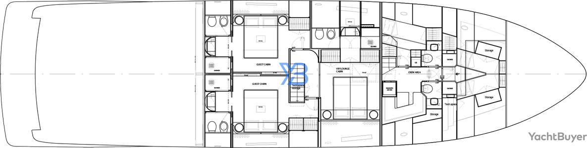 Lower Deck Sanlorenzo SD90