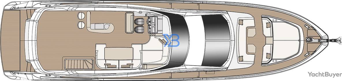 Flybridge Azimut Fly 78