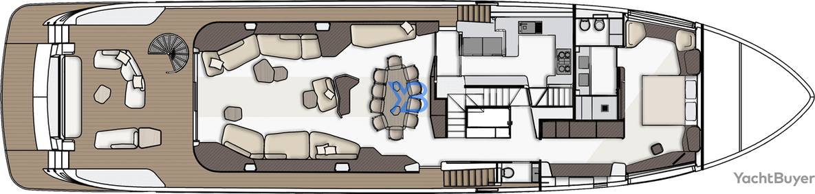 Main Deck Azimut Magellano 30M