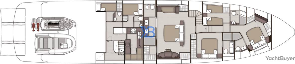 Lower Deck Azimut S10