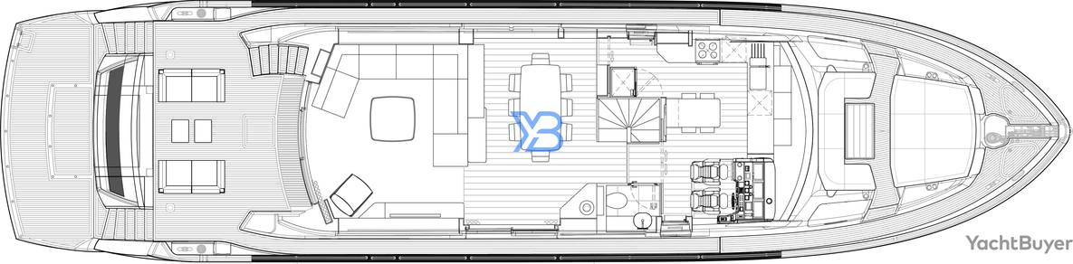 Main Deck Sunseeker 88 Yacht