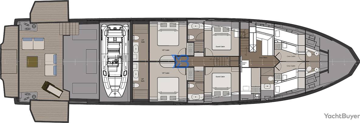 Lower Deck Numarine 30 XP