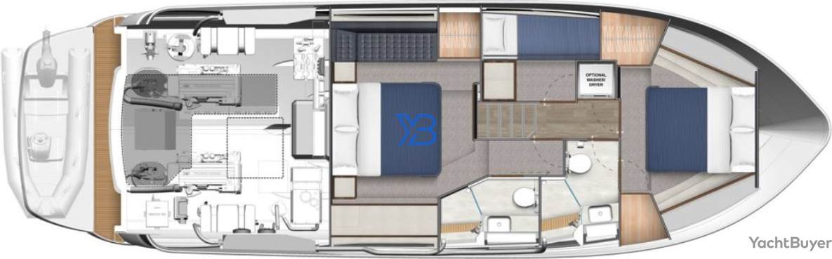 Lower Deck Riviera 4600 Sport Yacht Platinum Edition