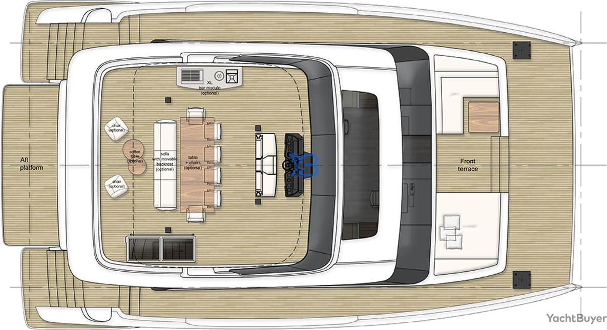 Flybridge Sunreef 60 Sunreef Power