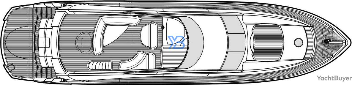 Flybridge Sunseeker 82 Yacht