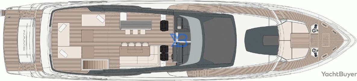 Flybridge Riva 90' Argo