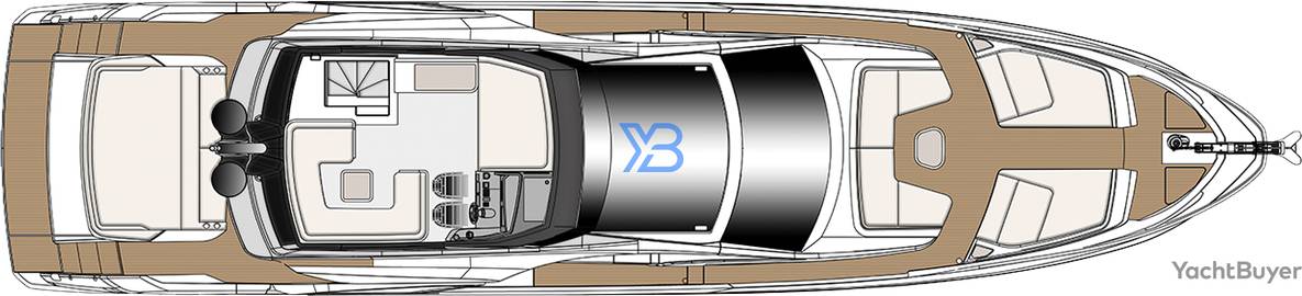 Flybridge Azimut S8