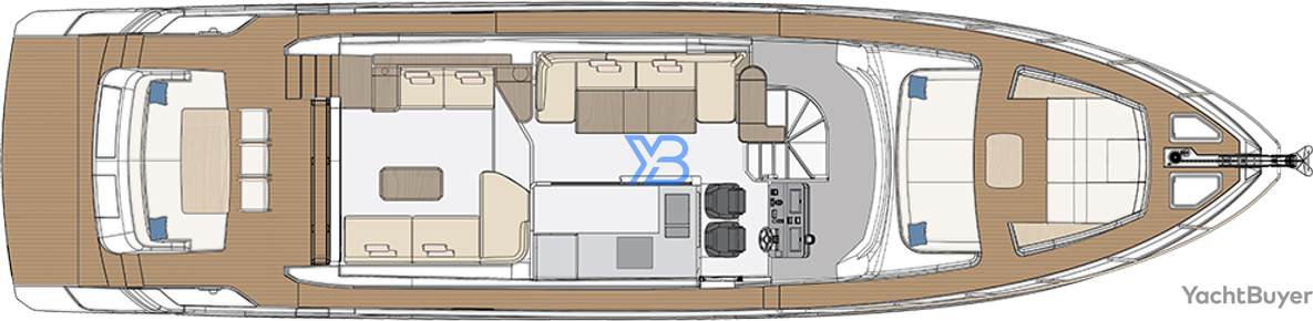 Main Deck Azimut Fly 68