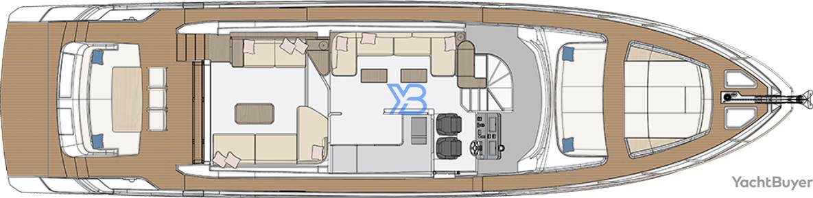 Main Deck Azimut Fly 68