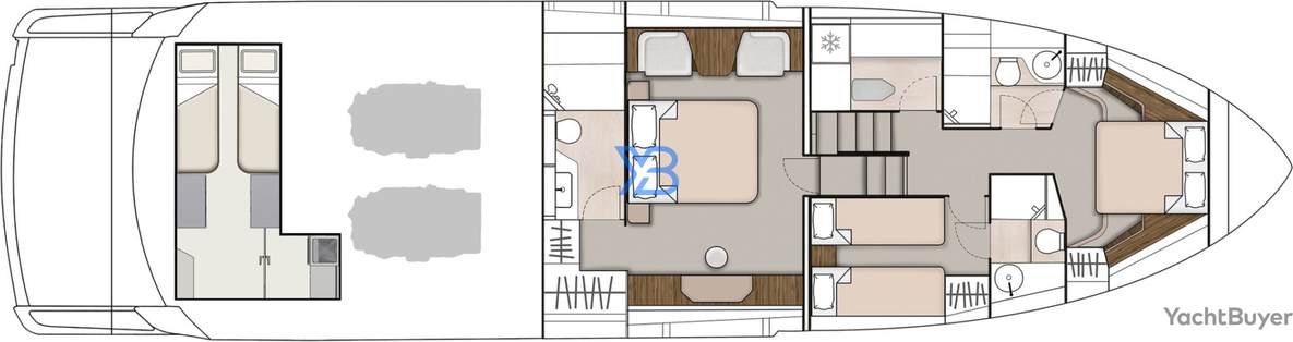 Lower Deck Fairline Squadron 68