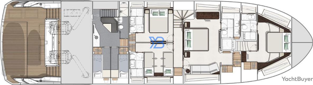 Lower Deck Sunseeker 90 Ocean