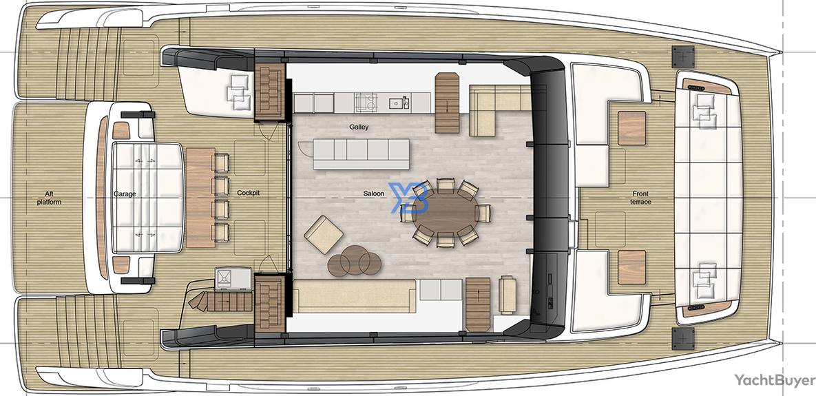 Main Deck Sunreef 80 Sunreef Power