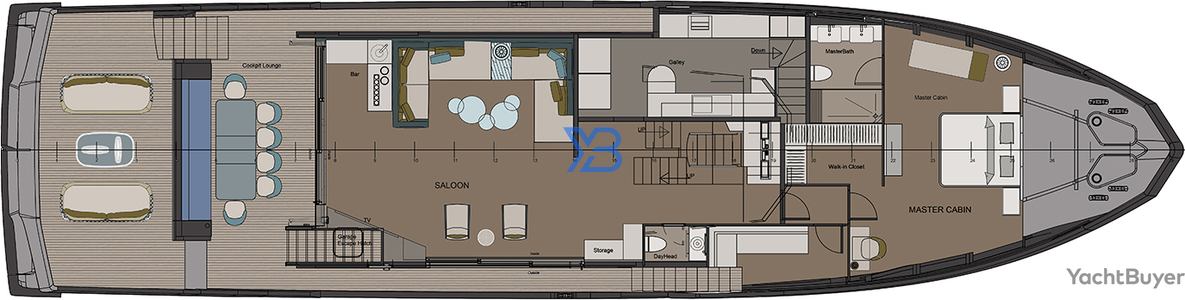 Main Deck Numarine 30 XP