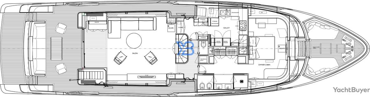 Main Deck Sanlorenzo SD96
