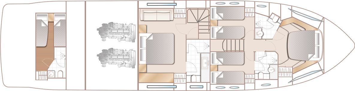 Lower Deck Princess F68