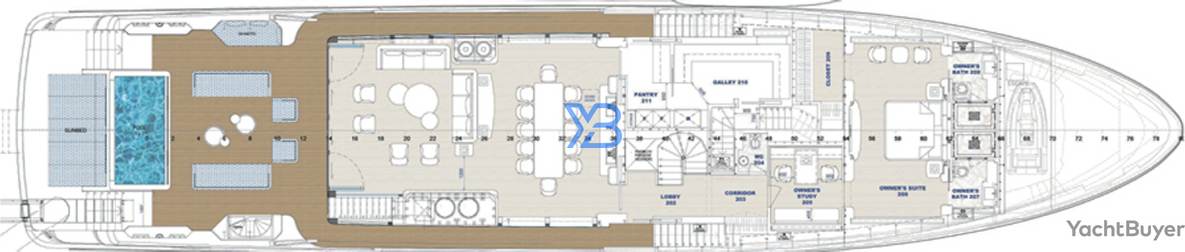 Main Deck Baglietto DOM133