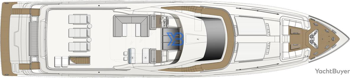 Sun Deck Custom Line 108