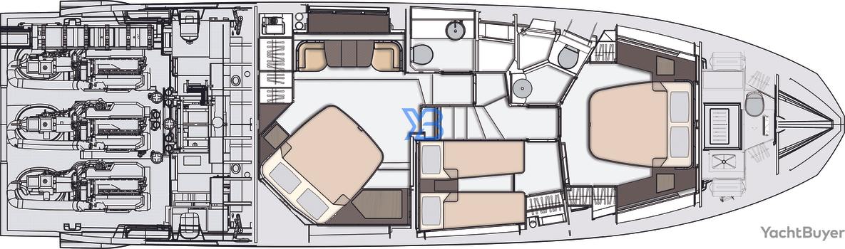 Lower Deck Azimut S6