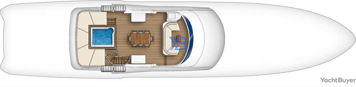 Sun Deck Benetti Classic 121'