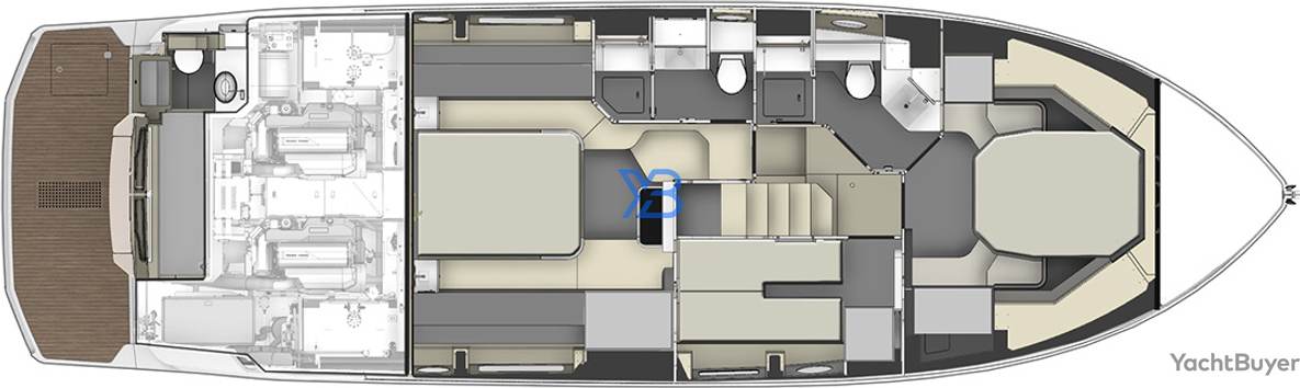 Lower Deck Cranchi E52F Evoluzione