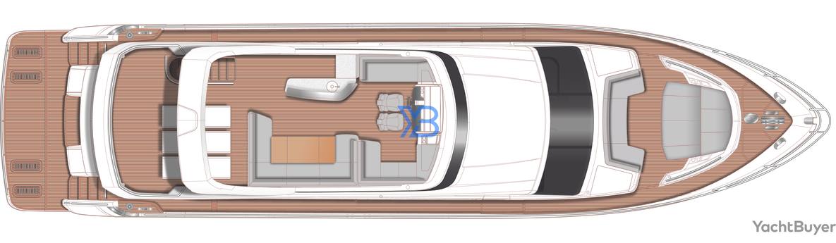 Flybridge Princess Y75 