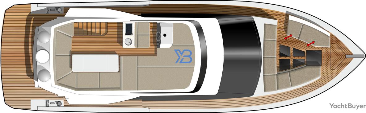 Flybridge Galeon 460 Fly