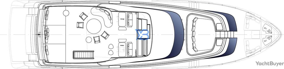 Flybridge Sanlorenzo SD90