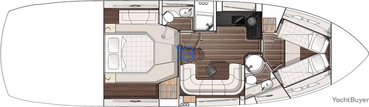 Lower Deck Sunseeker San Remo