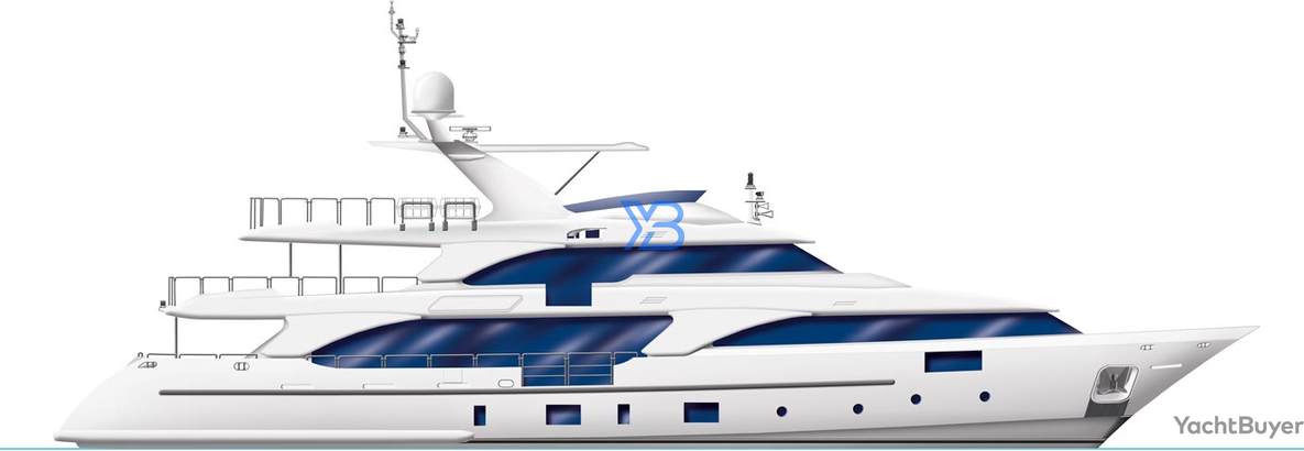 Profile Benetti Classic 121'