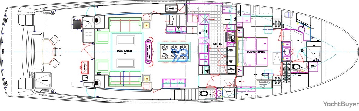 Main Deck Nordhavn 80