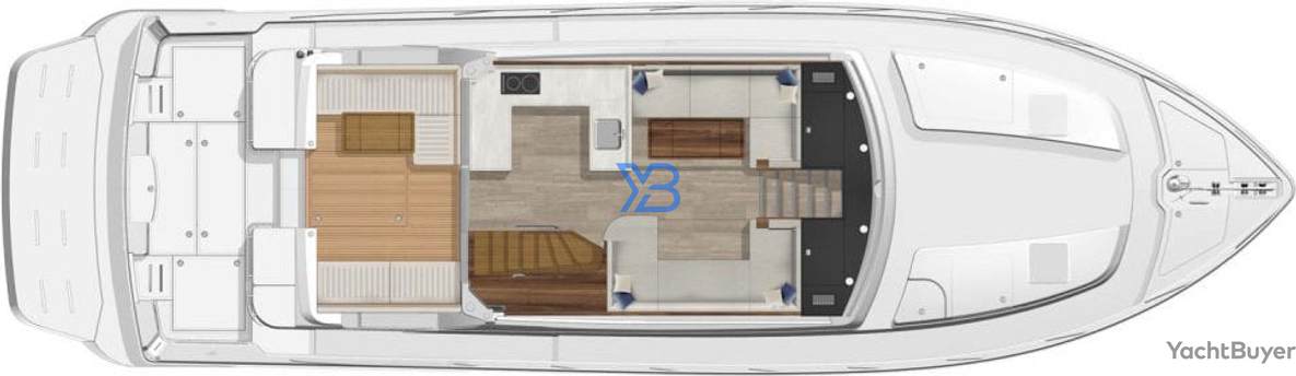 Main Deck Riviera 50 Sports Motor Yacht