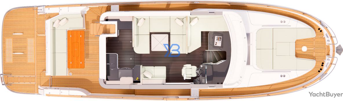 Main Deck Nimbus 495 Flybridge 