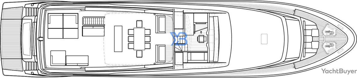 Flybridge Sanlorenzo SL106