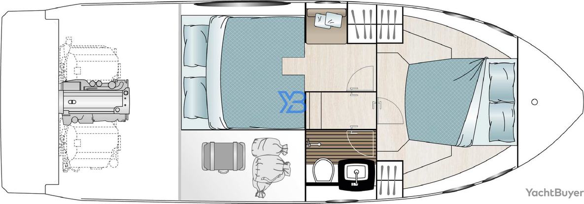 Lower Deck Sealine C330