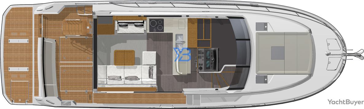 Main Deck Beneteau Swift Trawler 47